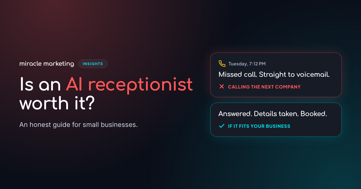 Why Hiring an AI Receptionist is the Ultimate Business Leverage and BEST Decision in 2027